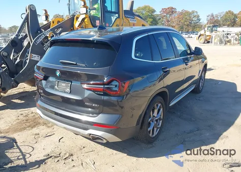 2022 BMW X3 xDrive30I from USA, damaged, VIN 5UX53DP05N9L24542
